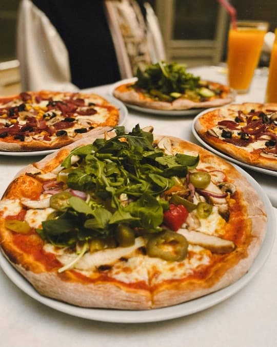 Pizza partagée